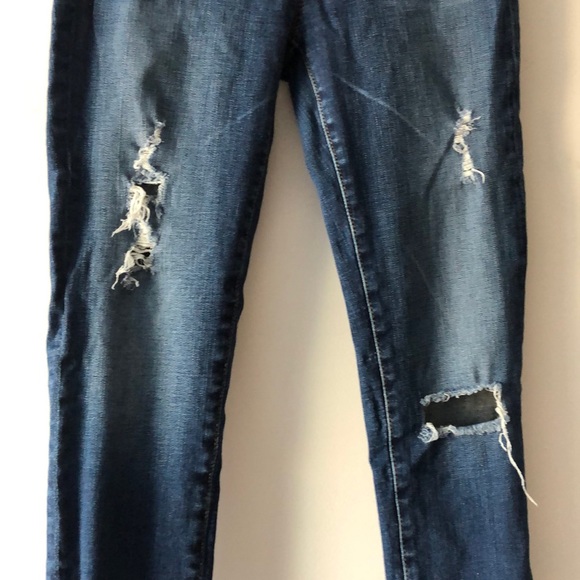 Adriando Goldschmied Distressed Skinny Ankle Jeans - Picture 3 of 14